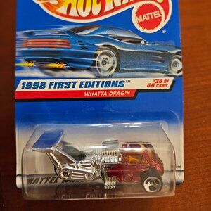 Hot Wheels 1998 First Editions Whatta Drag Collector #673 -- ITEM #2060